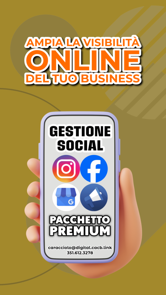 Gestione Social Professionale PACCHETTO PREMIUM