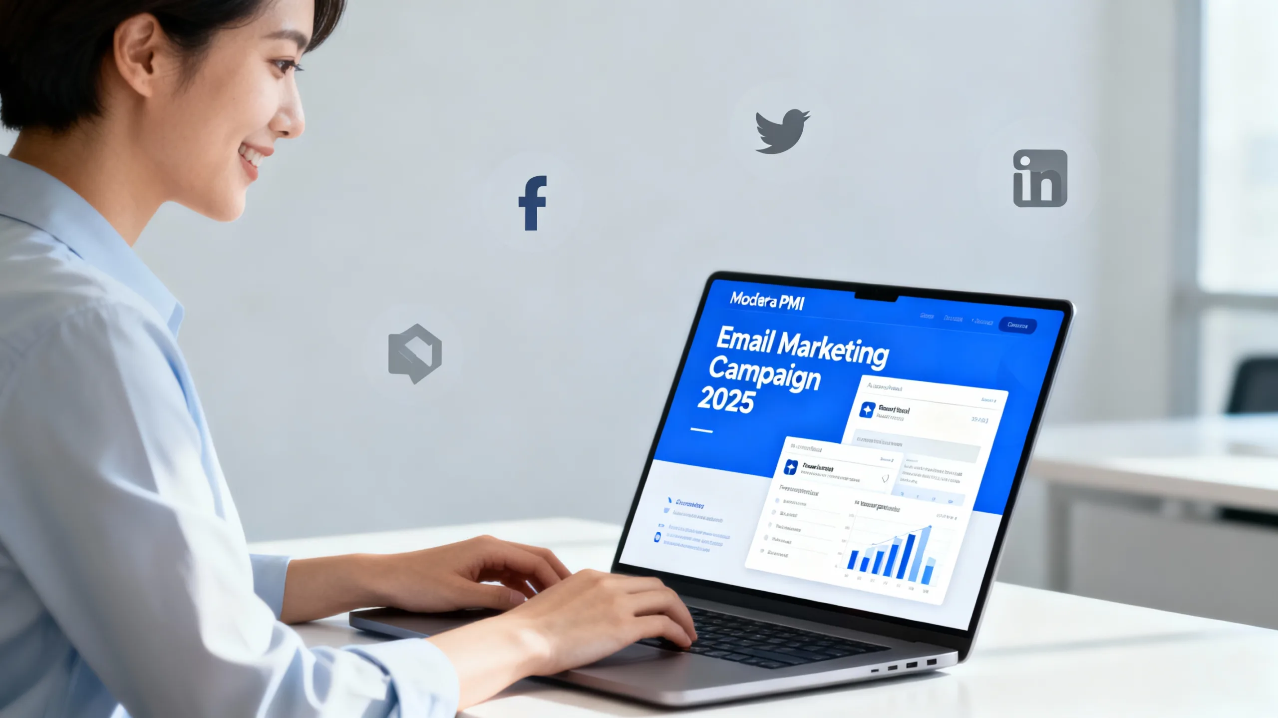 Grafico ROI email marketing 2025